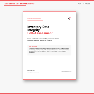 Inventory Data Integrity Assessment